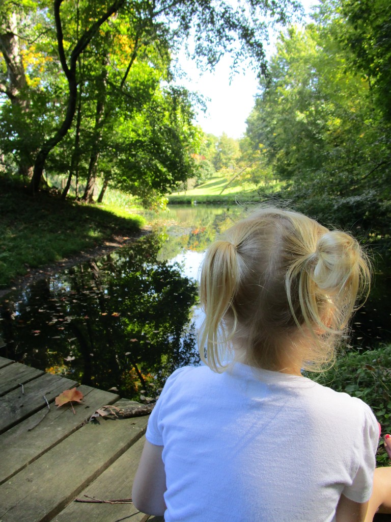 Pigtails and Pond by tunia