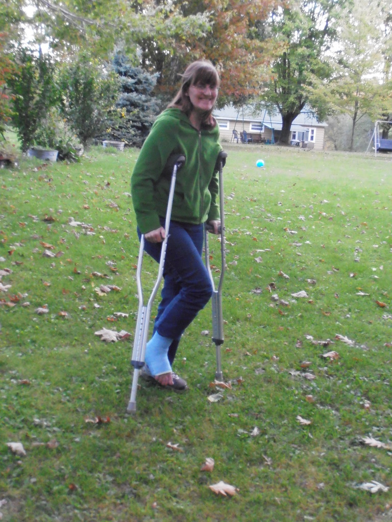 My time on crutches by julie