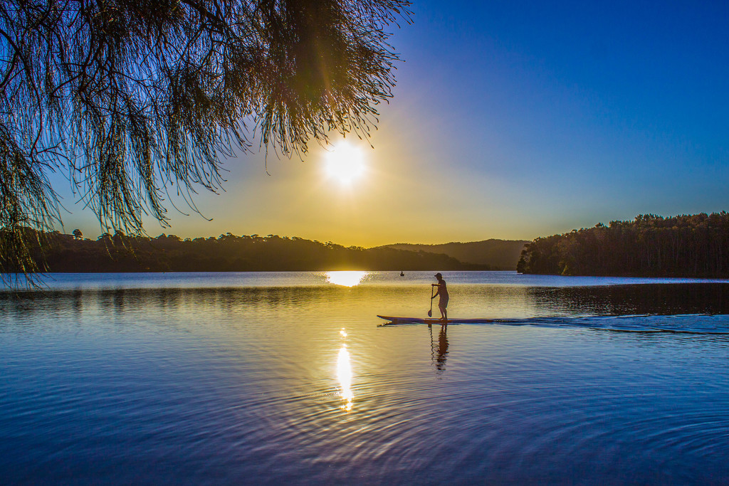 Evening SUP by goosemanning