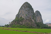 11th Jul 2014 - Rock Formation among paddy fields