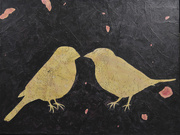 3rd Oct 2014 - Finch painting