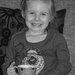 Emily with pretty cup. by gosia