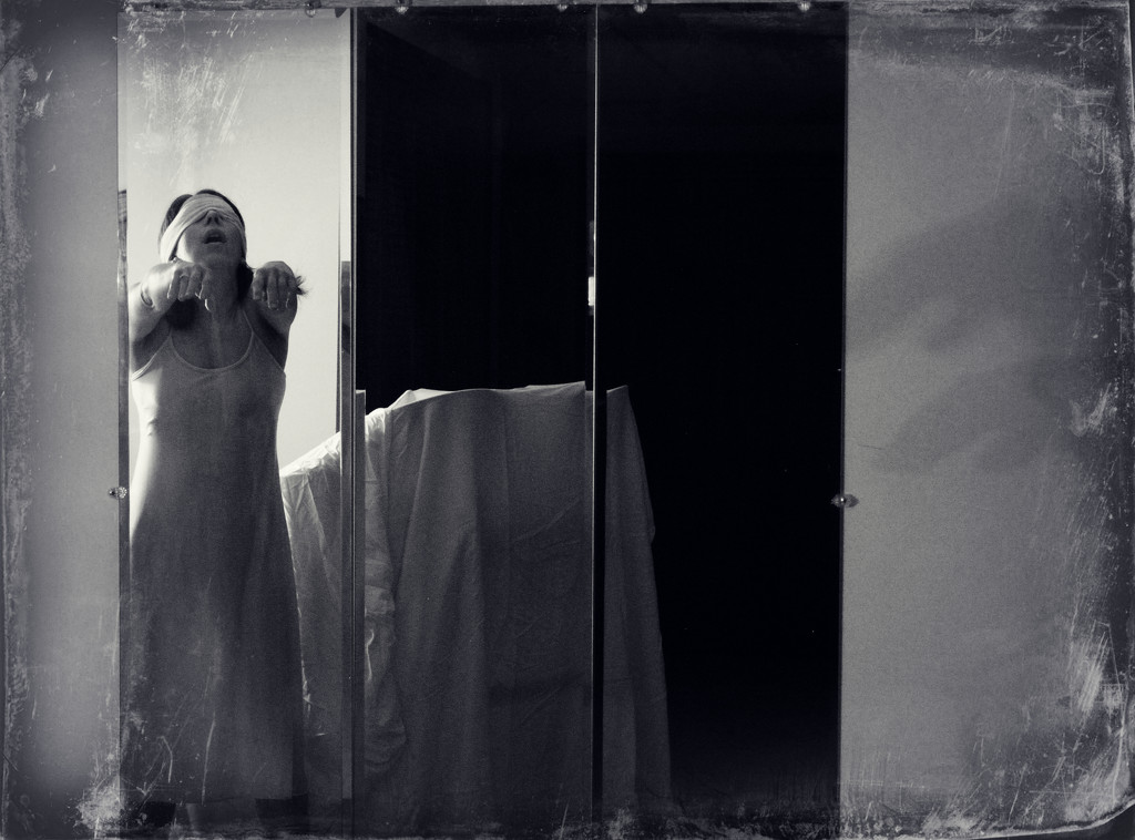 Karen in the Mirror by alophoto