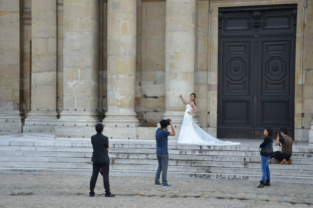 the photographed bride  by parisouailleurs