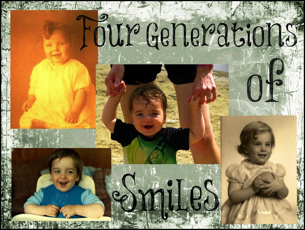 Four Generations of Smiles by olivetreeann