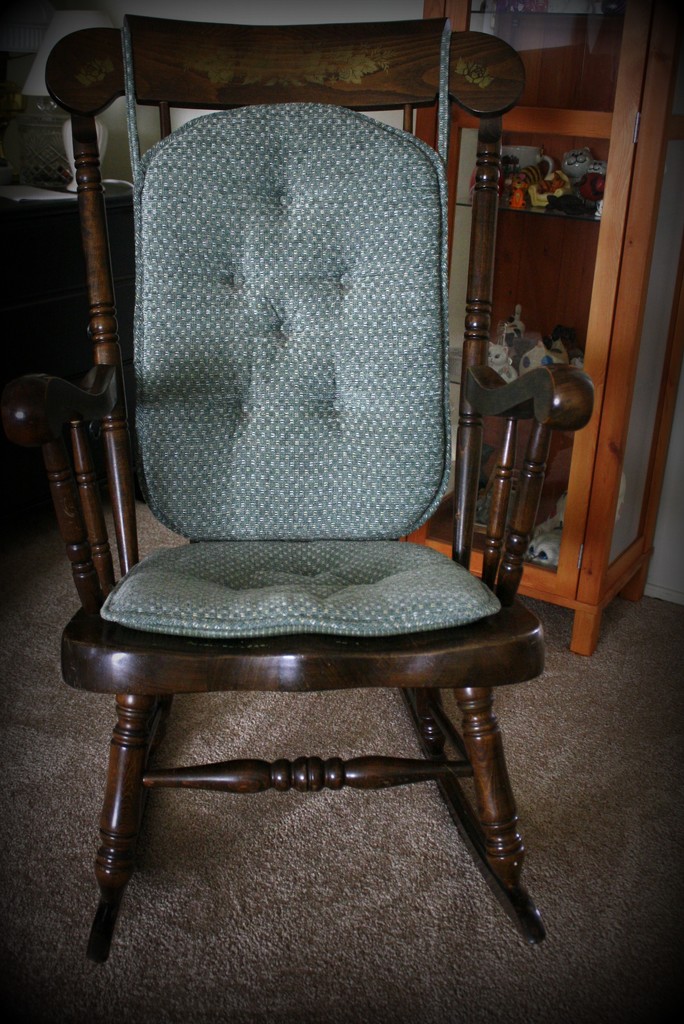 My rocking chair by mittens