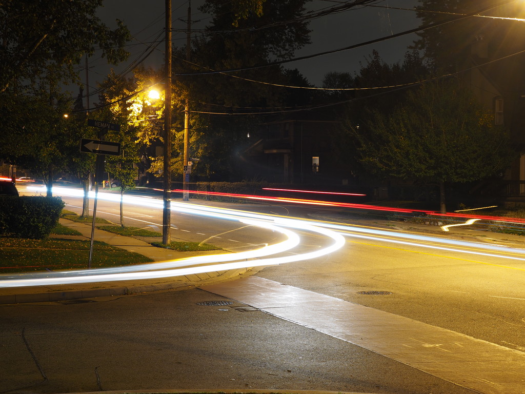 First Light Trails by selkie