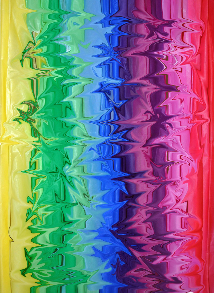 Abstract Liquid Rainbow by genealogygenie
