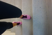 2nd Oct 2014 - Shoefie on my way to the sport club  !