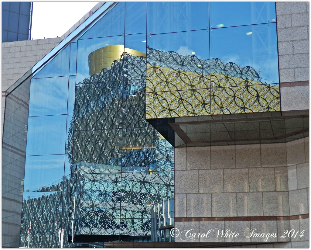 Birmingham Library Reflected by carolmw