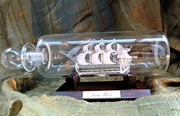 4th Oct 2014 - October word  Bottle. Ship  in a bottle