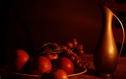 4th Oct 2014 - fruit by candlelight