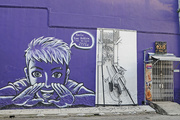 27th Jul 2014 - Purple Street art