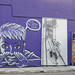 Purple Street art by ianjb21