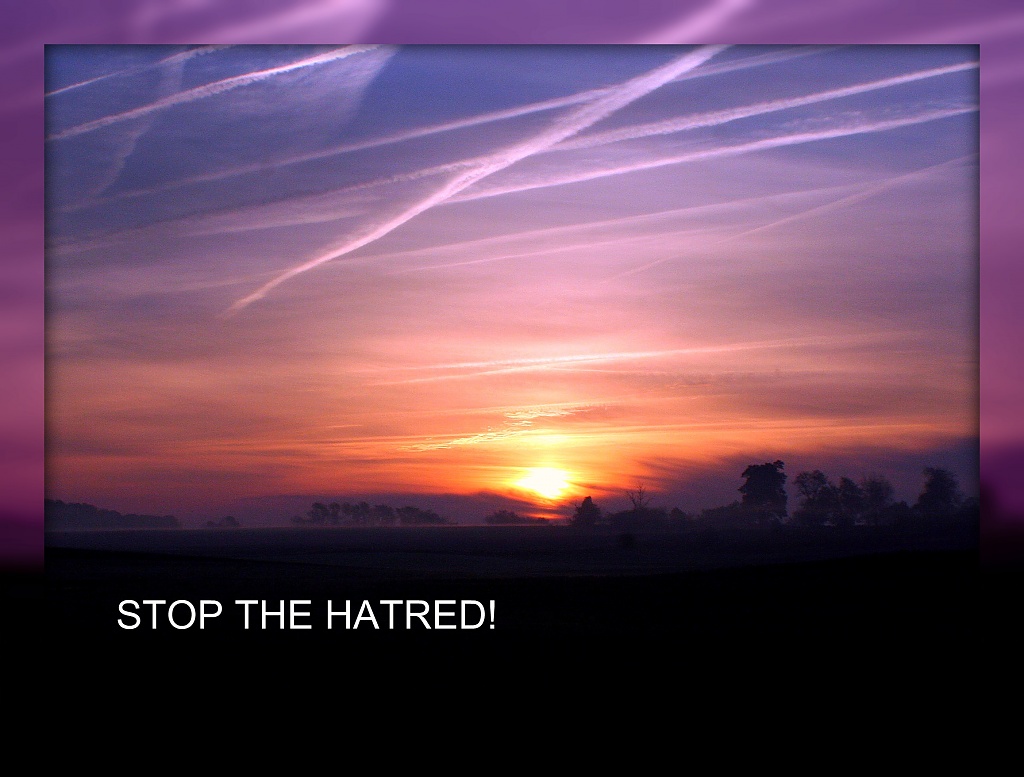 Stop The Hatred by digitalrn