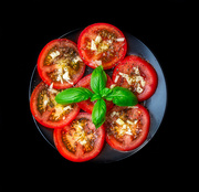 6th Oct 2014 - Salade de Tomates pour Tricia