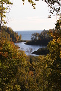 6th Oct 2014 - Gooseberry River flowing into Lake Superior