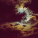 Night Sky, Moon and Clouds by tosee