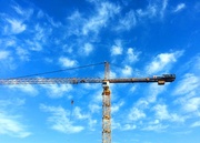 3rd Oct 2014 - Crane and Clouds