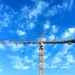 Crane and Clouds by mariaostrowski