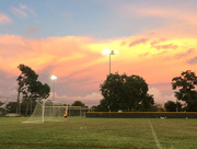 8th Oct 2014 - Another night, another soccer field. 