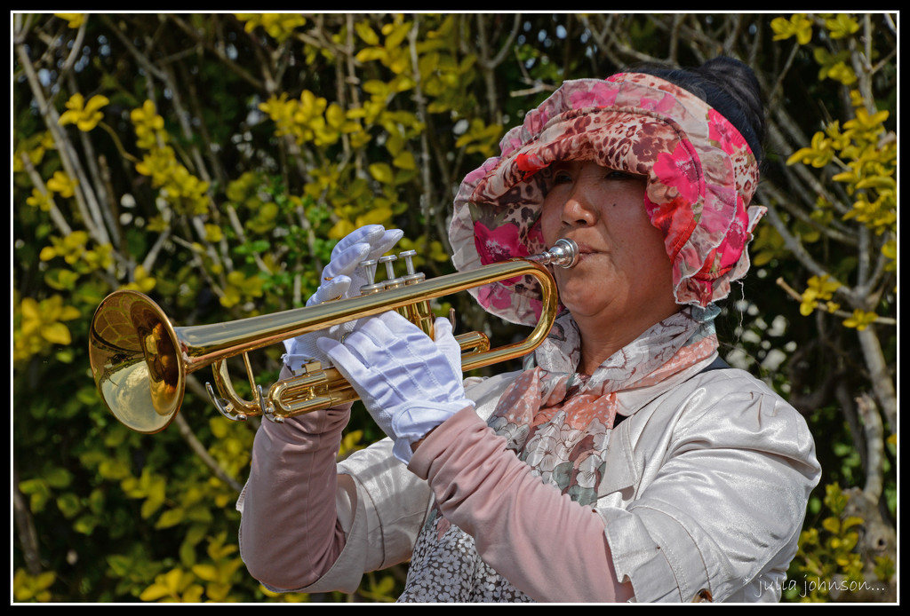 Trumpet player by julzmaioro