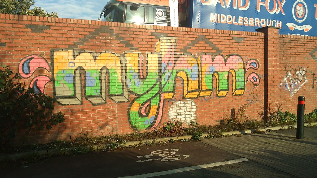 Cheery Graffiti  by plainjaneandnononsense