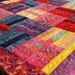 "Urban Fences" Quilt Finished by whiteswan