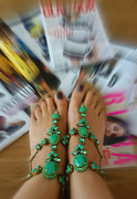 10th Oct 2014 - Jeweled shoefie