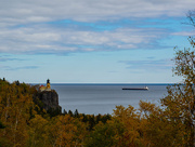 10th Oct 2014 - Splitrock Lighthouse and Ship