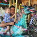 First Carousel Ride by hondo