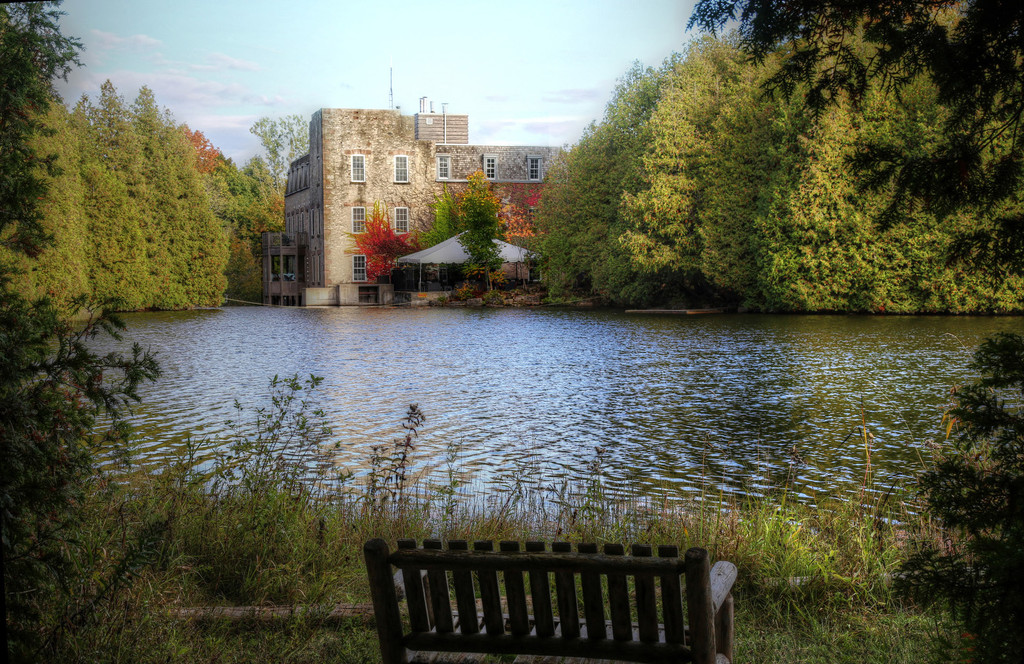 Millcroft Inn Pond by pdulis