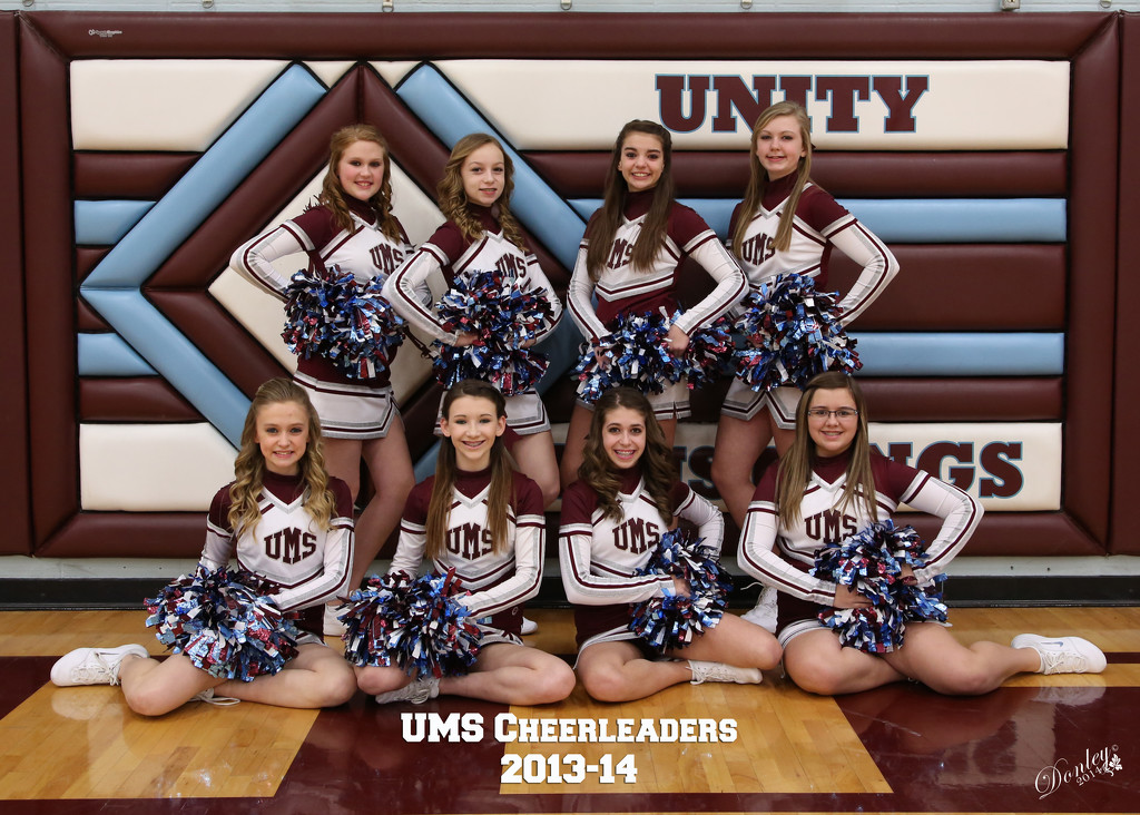 MS Cheerleaders by svestdonley
