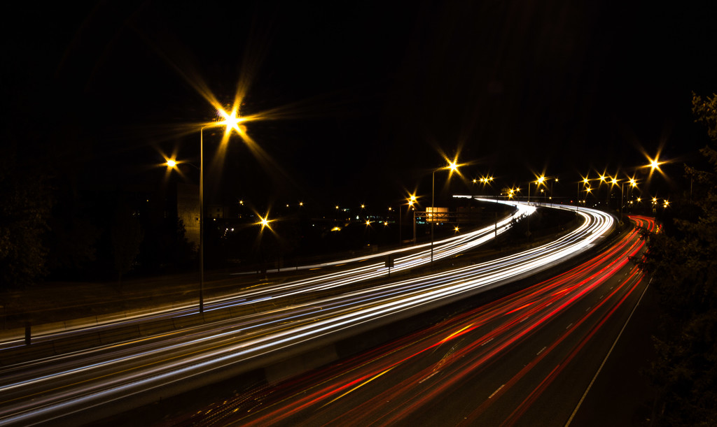light trails by aecasey