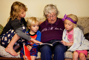 14th Oct 2014 - Reading with Gran