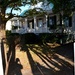My shadow and an old house, Summerville, SC by congaree