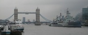 16th Oct 2014 -  Tower Bridge and the River Thames