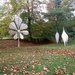 Leaf Sculptures at Anglesey Abbey by foxes37