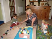 18th Oct 2014 - Busy building with Mum