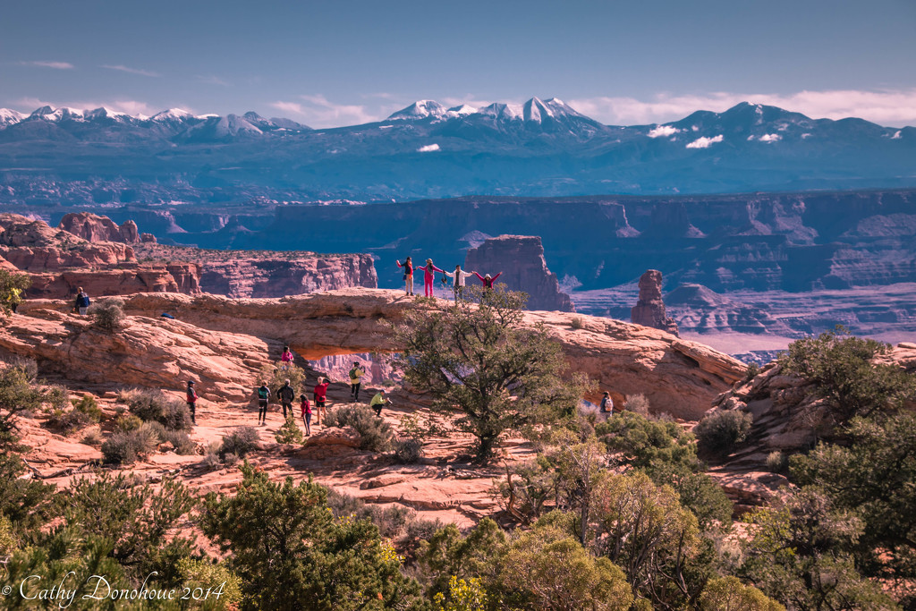 Mesa Arch/Canyon Lands by cdonohoue
