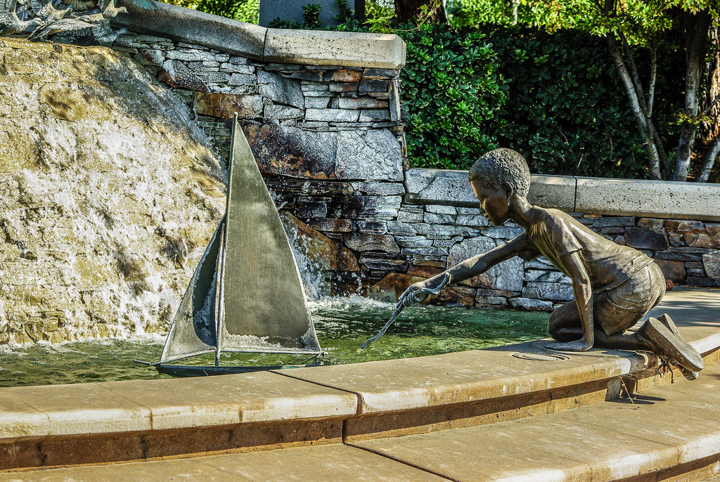 (Day 247) - Playing in the Fountain by cjphoto