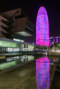 18th Oct 2014 - Torre Agbar dressed in pink