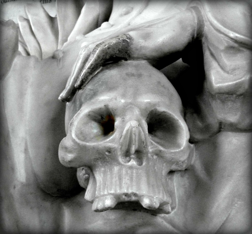 October words-Bones. Skull by wendyfrost