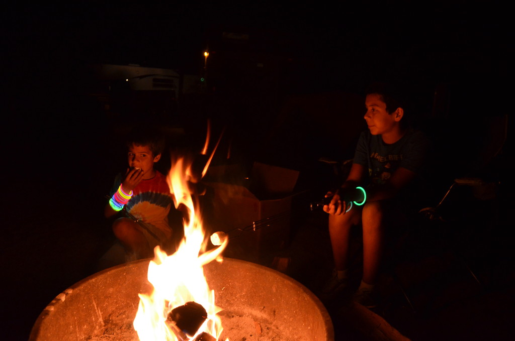 S'mores and Glow Sticks ... by mariaostrowski