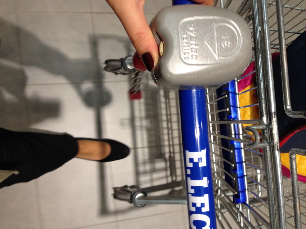 Shoefie at the supermarket by cocobella