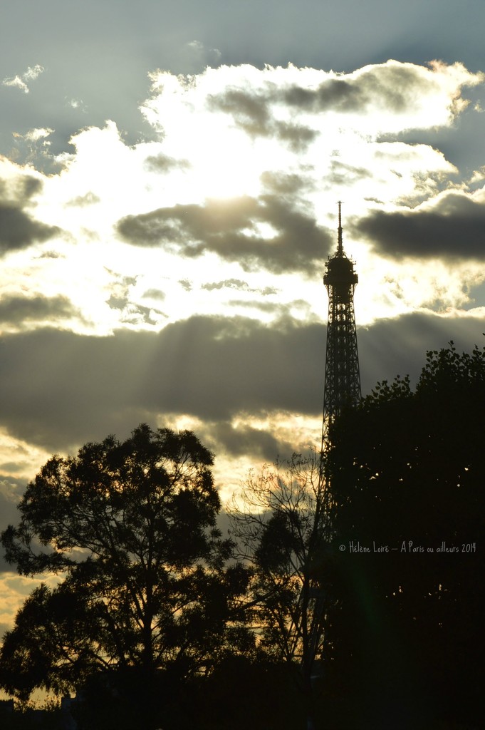 hide & seek Eiffel Tower by parisouailleurs