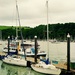 Boats in Dartmouth Harbour by moominmomma