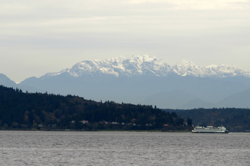 Olympic Mountains by seattlite