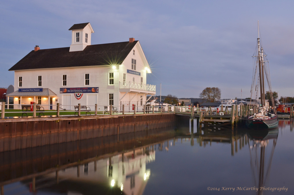 River museum at daybreak by mccarth1