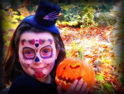 26th Oct 2014 - Day Of The Dead Face Tattoos